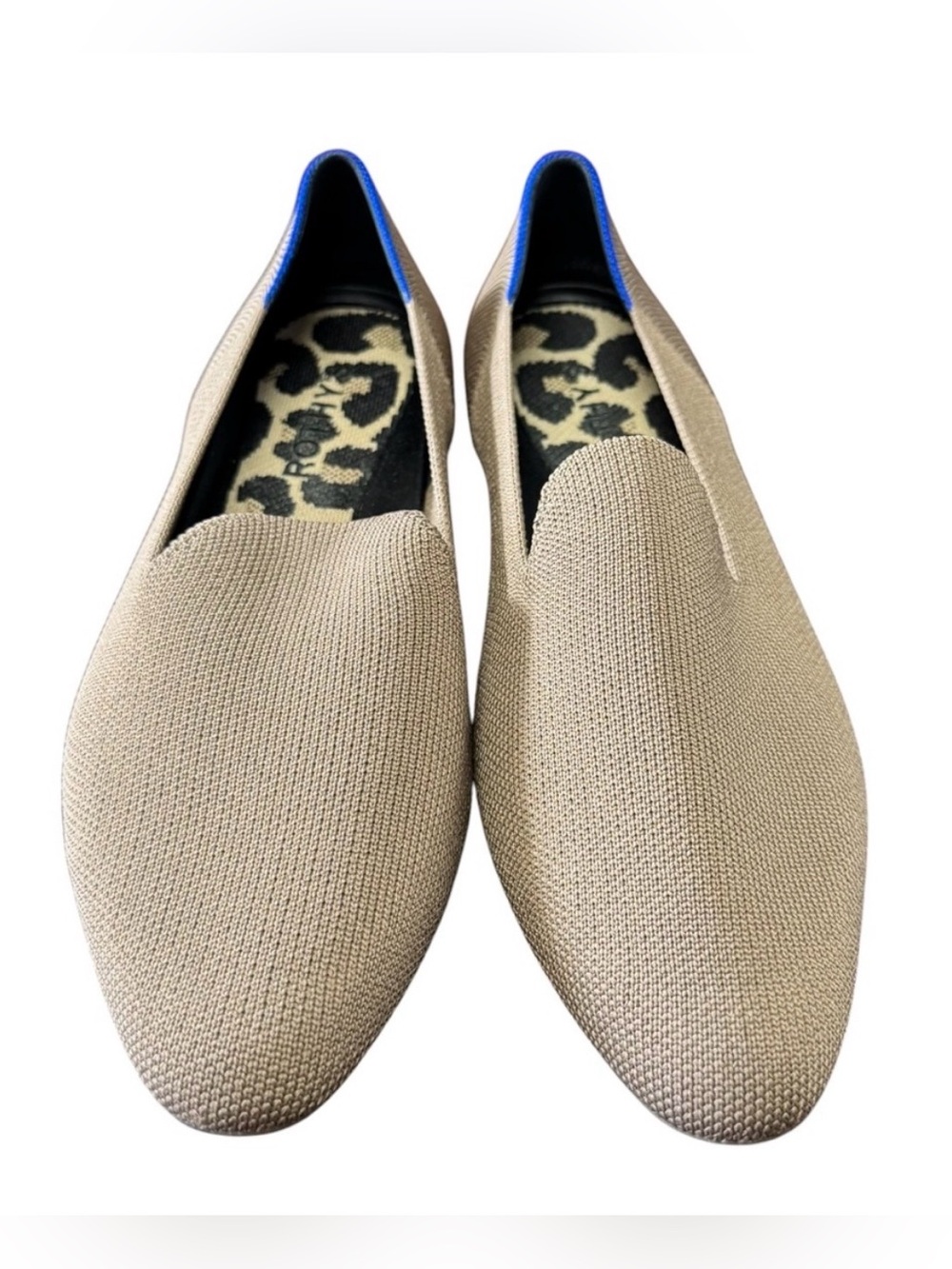 Rothy’s The Almond Loafer Mocha Knit Slip On Flats Size 7.5 - Picture 7 of 16
